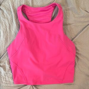 Lululemon Wunder Train Racerback Tank Top Sonic Pink